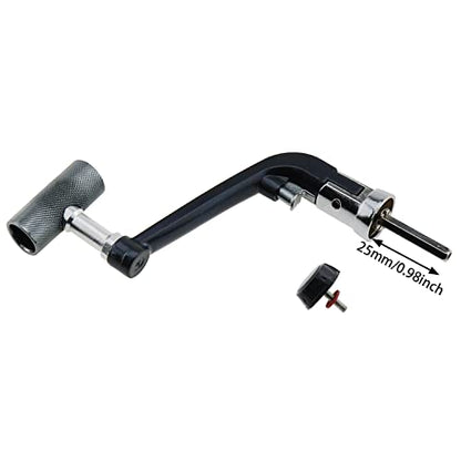 Fishing Reel Rotary Knob Power Handle 5000-7000 Series for Spinning Reel Grip Parts, Metal Handle