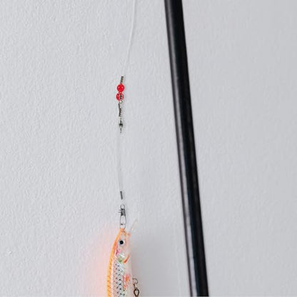 12pcs Fishing Wire Leader : Heavy Duty Leader Rigging Tackle for Pike Muskie Walleye - Anti-Bite Fishing Wire Leash with Swivels Snap for Saltwater Freshwater