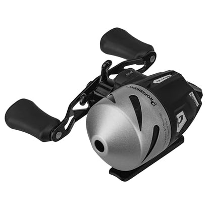 Sniper Economy Micro Spincast Reel - style: Sniper Economy Micro Spincast Reel Black/Silver Clam Pack
