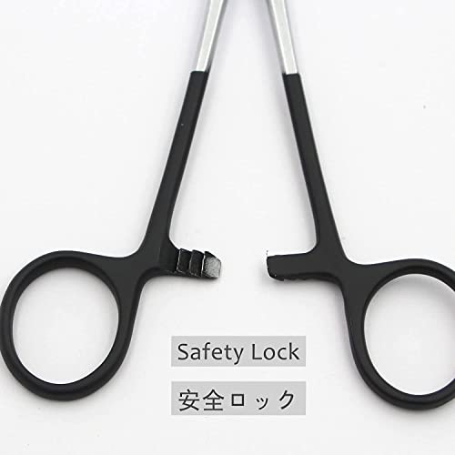 Straight Fishing Forceps Stainless Steel Unhooking Hook Removing Pliers - color: 6.5" Straight