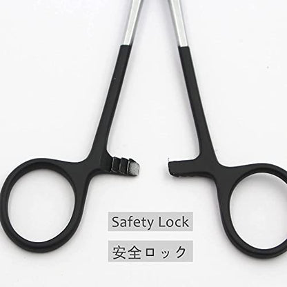 Straight Fishing Forceps Stainless Steel Unhooking Hook Removing Pliers - color: 6.5" Straight