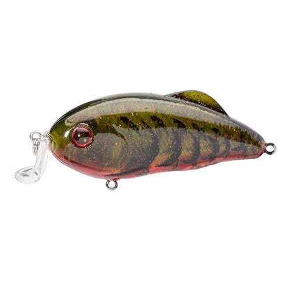 Strike King Hybrid Hunter Jr. Crankbait - color: 468 - Phantom Watermelon Seed Red Craw