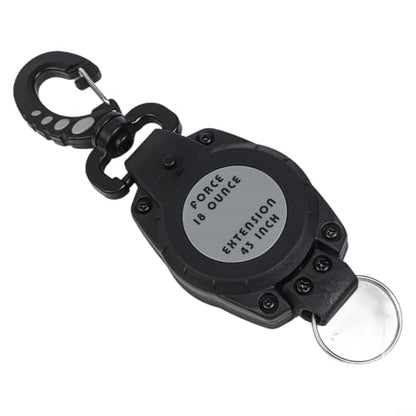 Diving for RETRACTOR with Clip Anti-Lost Retractable Lanyard 316 Stainless Steel for SCUBA Snorkeling Freediving Spearfishing Swimming