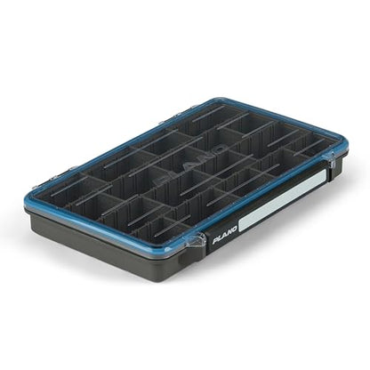 Plano StowAway 3700 Waterproof Stow Tackle Box, IPX7 Waterproof, with Rustricor, Single Latch Design, Transparent DuraView Lid, Stackable Storage for Fishing Bait, Lures and Gear - size: 3700, style: Regular - New Model