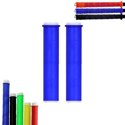 Cold Shrink Handle Wrap, 4.7/6.7/9.4in Cold Shrink Handle Cover Tube,Insulation Non-Slip Waterproof to Fishing Rods, Rackets and Hand Tools - color: Blue, size: 24cm/9.45in