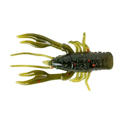 Rebel LIVEFLEX™ Creek Craw Soft Plastic - color: Cumberland Craw