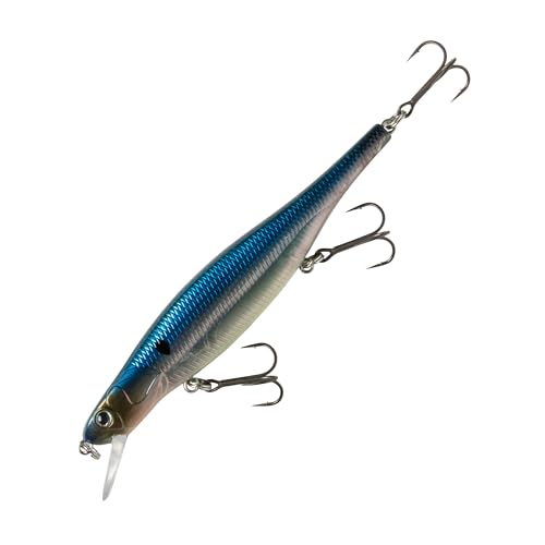 Booyah Flash Point Jerkbait - color: Midnite Shad