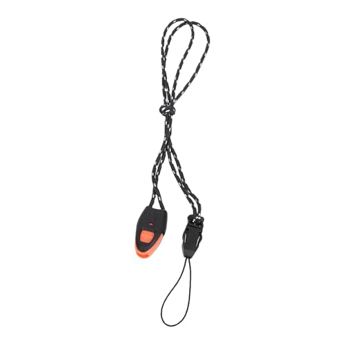 SUNGOOYUE Clear Hard Plastic ID Card Holder with Whistle Strap for Cash, Credit Cards - Versatile Storage Solution for Boating, Fishing and Diving (Transparent White) - color: Transparent White