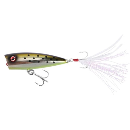 LITTMA Bass Fishing Topwater Popper Lures - Effective Top Water Lures for Bass Anglers - Durable Design for Catching Trophy Bass with High-Performance Popping Action - color: Tennessee Shad