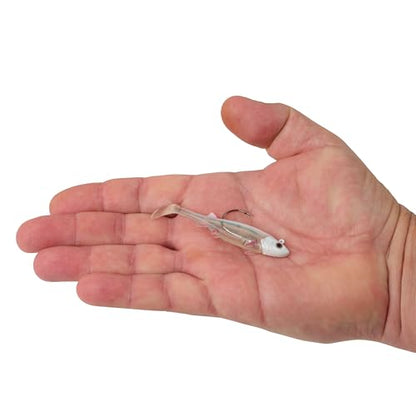 Berkley PowerBait Minnotator Fishing Soft Bait - color: HD White Shiner, size: 3 in - 1/4 oz