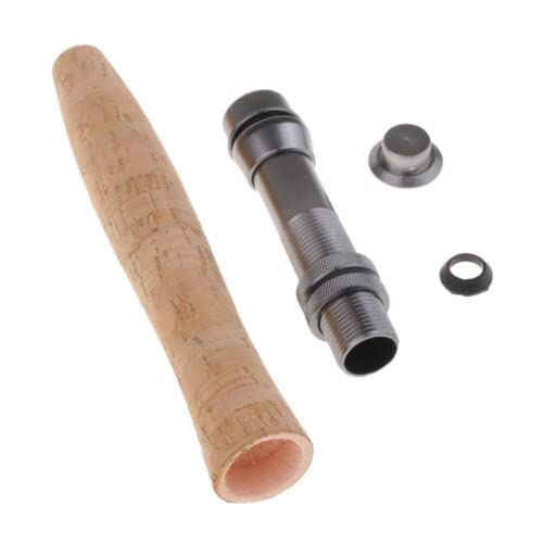 TEAMWILL Fly Fishing Rod Handle Composite Cork Grip Rod Building and Seat Set - style: Model 1