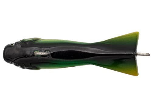 Eurotackle Z-Darter V2 Ice Fishing & Panfish Rattle Jigging Minnow Lure - color: Fire Tiger