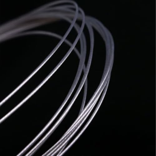 UKCOCO 24pcs Stainless Steel Bite-Resistant Fishing Leaders with Swivel and Soft Wire 250mm High-Strength Fishing Wire for Catfishing and Gear