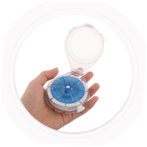 Fishing Line Dispenser Box and Leader Holder, Blue Plastic Spool Storage Organizer, 5pcs Pack for Carp and Fly Fishing Line Management