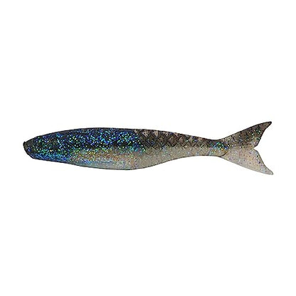 Berkley PowerBait PowerStinger Fishing Soft Bait - color: Electric Shad, size: 3 1/2"