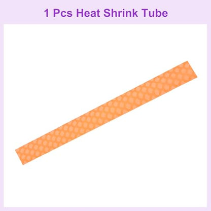 DMiotech Heat Shrink Sleeve Wrap Tubing x Tube Tubing for Fishing Rod Grips and Other Grips, Non Slip - Insulation - Waterproof 40'' Lengths, Dia 20mm Yellow Scales - color: Yellow Scales, size: Dia 20mm