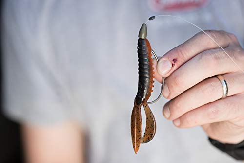 Berkley PowerBait Pit Boss Fishing Soft Bait - color: Bama Bug, size: 4" (8 Count)