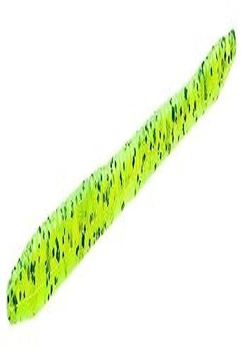 Zoom Bait Finesse Worm Bait-Pack of 20 - color: Chartreuse Pepper