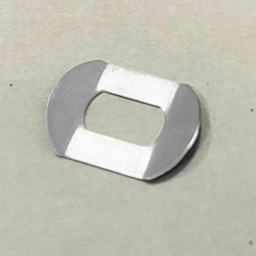 10/20 Pcs 8X5mm Metal Fishing Reel Handle Washer, Silver Rocker Arm Insulation Part For Water Drop Wheel Reel Repair(20pcs) - size: 20pcs