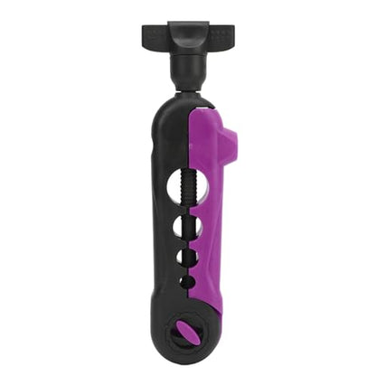 plplaaoo 2PCS Mini Line Spooler Portable Adjustable Fishing Line Spooler Fishing Line Winder Machine Mini Bobbin Reel Accessories - color: Black Violet