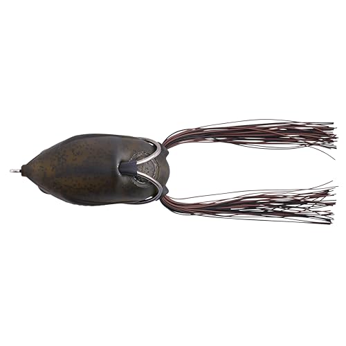 Berkley Swamp Lord Hollow Body Frog Fishing Bait - color: Green Pumpkin, size: Standard