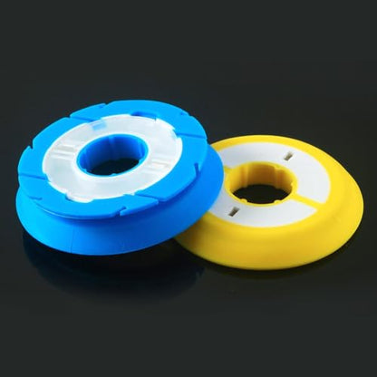 Silicone Fishing Rig Winders Line Leader Storage Holder Spool Organizer Tackle Box For Terminal Tackle Gear(60mm) - size: 60mm