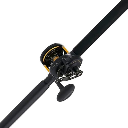 Penn Squall II Lever Drag Fishing Rod & Reel Combo - size: 40N Size Reel - 7' - Medium