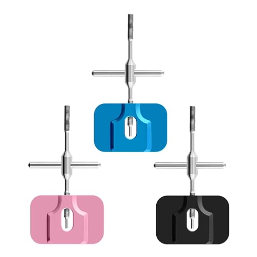 Professional Fishing Reel Maintenance Tool Set Aluminum Alloy for Fishing Reel Baitcasting Reel and Round Reel Repair - color: Dark