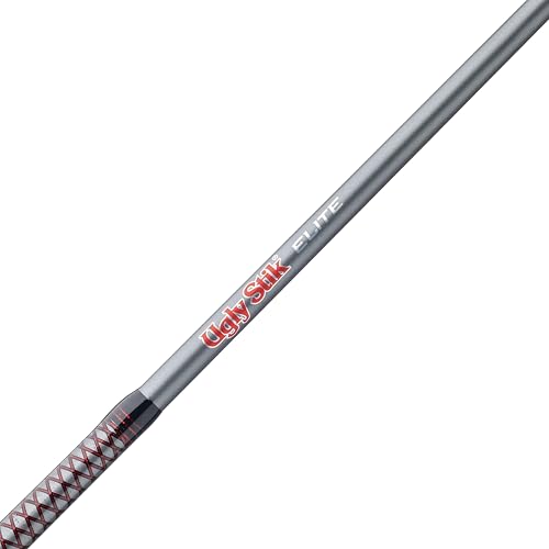 Ugly Stik Elite Spinning Fishing Rod - size: 6'6" - Medium Heavy - 1pc, style: New Model