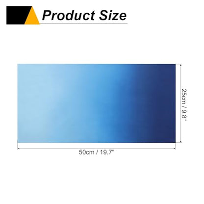 HARFINGTON Summer Cooling Neck Gaiter Sun Protection Face Mask Fishing Necks Gaiter Unisex for Cycling Outdoor Sports - color: Gradient Blue