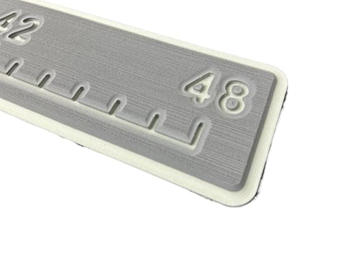 | Fish Ruler | SeaDek | 48 inch Fish Measurement Tool | Perfect for Boats and Kayaks | Storm Gray/Cool Gray - color: Storm Gray/Cool Gray