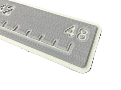 | Fish Ruler | SeaDek | 48 inch Fish Measurement Tool | Perfect for Boats and Kayaks | Storm Gray/Cool Gray - color: Storm Gray/Cool Gray