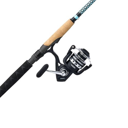 Ugly Stik Carbon Inshore Rod & Penn Pursuit IV Spinning Fishing Combo - size: 25 Size Reel - 7' - Medium Light - 1pc