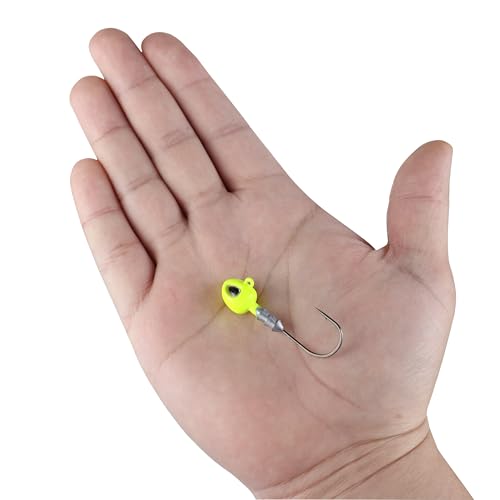 Berkley Fusion19 Hybrid Fishing Jigheads - color: Chartreuse, size: 4/0 Hook Size - 3/8 oz