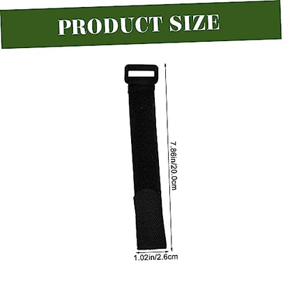 10pcs Adjustable Fishing Rod Wraps Straps for Organizing Fishing Gear Includes Bands for Transporting Poles Reducing and Enhancing Convenience