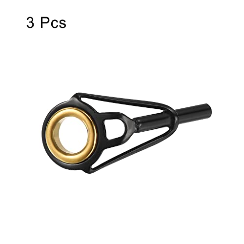 PATIKIL Fishing Rod Tips Repair Kit Stainless Steel Ring Guide for Saltwater Freshwater Fishing - size: 2mm