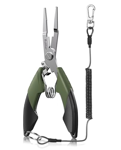 Fishing Split Ring Pliers, Stainless Steel Fishing Tool