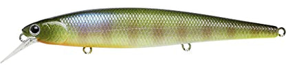 LUCKY CRAFT Slender Pointer 112 MR Fishing Lure, 4.5" Suspending Jerkbait, 4-5 ft Depth, Long Casting, Freshwater Trout and Bass Lures, Bass Fishing Gear and Tournament Hard Bait - color: 269 BE Gill