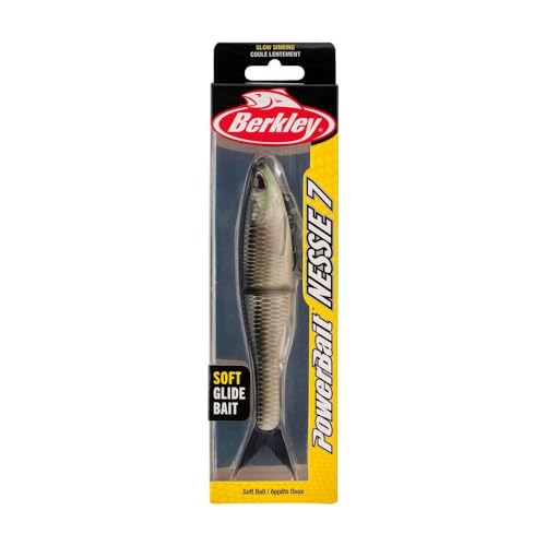 Berkley PowerBait Nessie Fishing Soft Bait - color: Shad, size: 7in - 1 oz