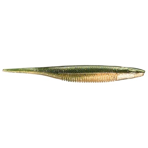 Strike King Strike King Spotlight Shim-E Minnow Fishing Lure, Soft Plastic Jerkbait, 6-Pack - color: The Real Gill, size: 5"
