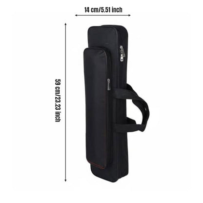Short Fishing Rod Bag Waterproof Fishing Pole Bag, 60CM | Outdoor Fishing Gear; Large Capacity Storage; Portable Fishing Bag; Ideal for Fishing, Camping, Boating, Travel