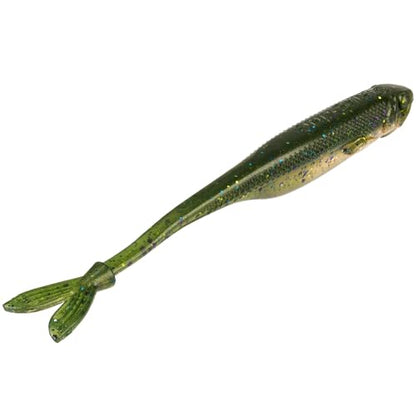 Strike King Spotlight Split Minnow Fishing Lure, Soft Plastic Jerkbait, 8-Pack - color: The Real Gill, size: 3"