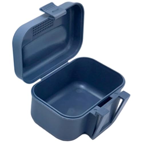 Worm Box, Plastic Fishing Live Bait Box, Breathable Holes Bait Bucket with Leakproof Lid, Clip on Worm Container for Belt