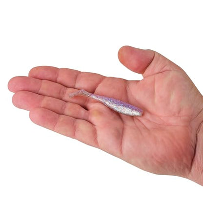 Berkley Gulp! Saltwater Paddleshad Fishing Soft Bait - color: Dazzleberry Chrome, size: 3"