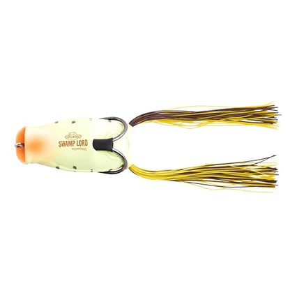 Berkley Swamp Lord Hollow Body Frog Fishing Bait - color: Chartreuse Perch, size: Popping