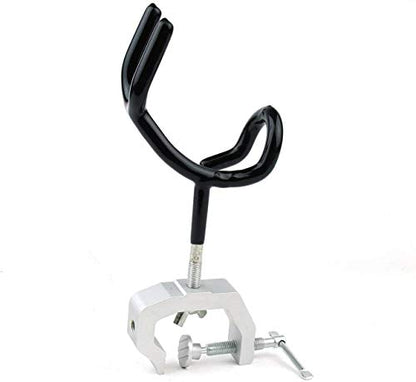 DB TAC Heavy Duty Fishing Pole Rod Holder with Universal Clamp-On Boat Deck Mount