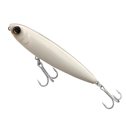 Top Water Fishing Lure for Freshwater and Saltwater, Long Cast Sinking Pencil Lures Artificial Hard Baits with Treble Hook, for Bass Walleye Pike Catfish Musky Perch Fishing Gifts for Family Fishing - color: A