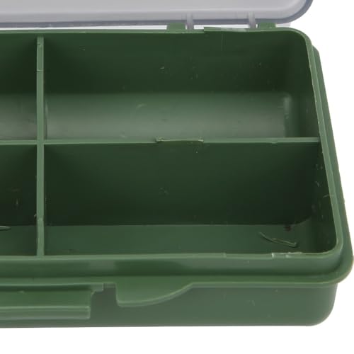 Fishing Tackle Box, Clear Water proof Storage Organizer for Hooks, Lures, Baits, Terminal Tackle and Small Fishing Accessories Use(4 Compartments) - size: 4 Compartments