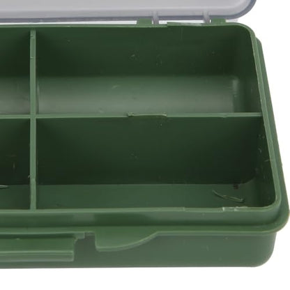 Fishing Tackle Box, Clear Water proof Storage Organizer for Hooks, Lures, Baits, Terminal Tackle and Small Fishing Accessories Use(4 Compartments) - size: 4 Compartments