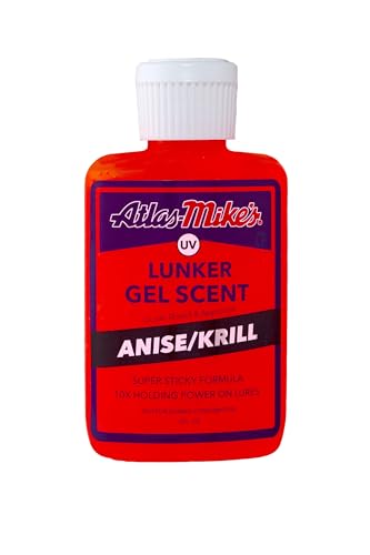 Mike's UV Lunker Fishing Bait Gel Scent - color: Anise/Krill